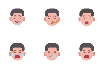 Garçon Emoji Pack d'Icônes