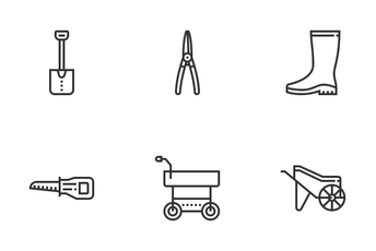 Garden Tools Icon Pack