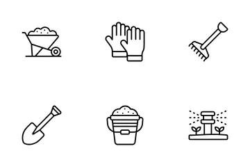 Gardening And Farming Icon Pack