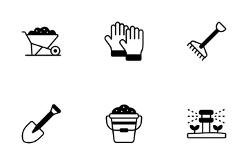 Gardening And Farming Icon Pack