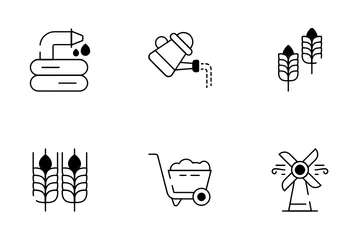 Gardening And Farming Icon Pack