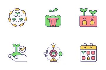 Gardening Tips Icon Pack