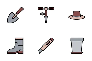 Gardening Tools Icon Pack