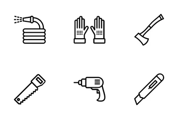 Gardening Tools Icon Pack