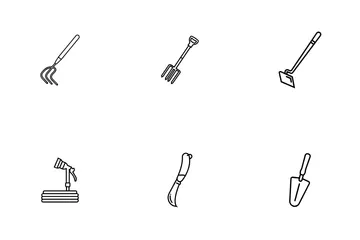 Gardening Tools Icon Pack