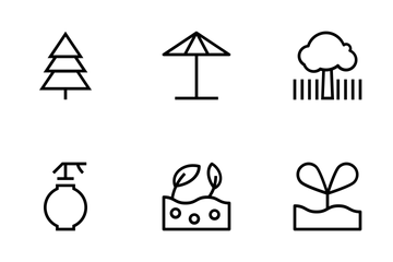 Gardening Vector Icons Icon Pack