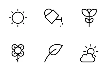 Gardening Vector Icons Icon Pack