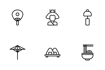 Garis Japanese Culture Icon Pack