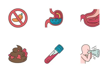 Gastritis Icon Pack