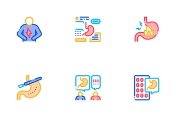 Gastroenterology And Hepatology Icon Pack