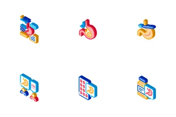 Gastroenterology And Hepatology Icon Pack