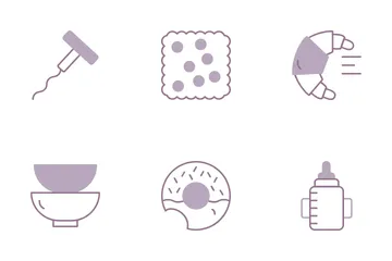 Gastronomía Icon Pack