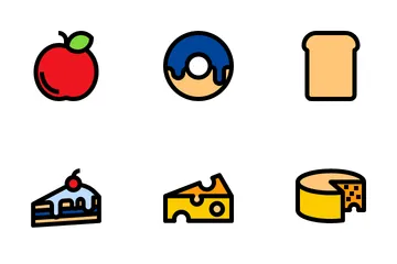 Gastronomy Food Icon Pack