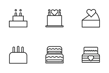 Gâteau Icon Pack