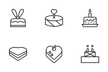 Gâteau Pack d'Icônes
