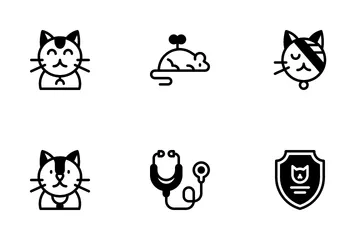 Gatos Paquete de Iconos