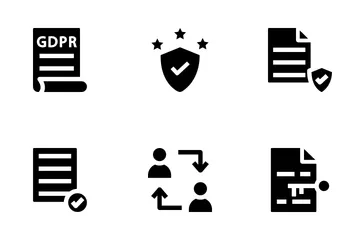 GDPR Basic Icon Pack