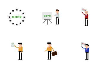 GDPR & Characters Icon Pack