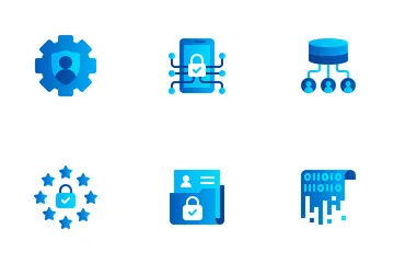 GDPR Flat Colors - General Data Protection Regulation Icon Pack