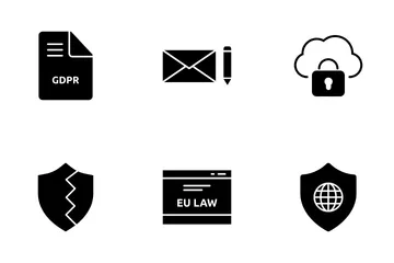 GDPR 아이콘 팩