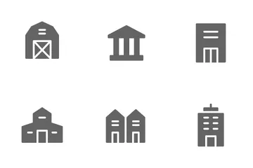 Gebäude Symbolpack