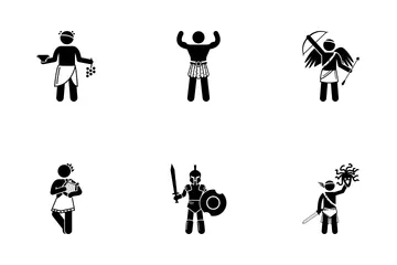 Geek und Mythologie Symbolpack