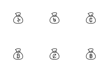 Geldtasche Symbolpack
