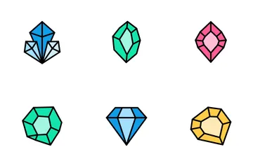 Gemas Pacote de Ícones