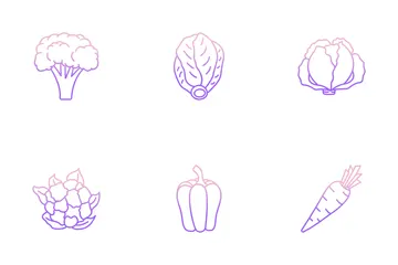 Gemüse Symbolpack