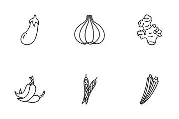 Gemüse Symbolpack