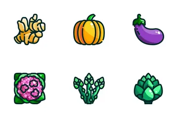 Gemüse Icon Pack
