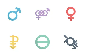 Gender Signs Icon Pack
