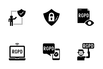 General Data Protection Regulation (GDPR) Icon Pack