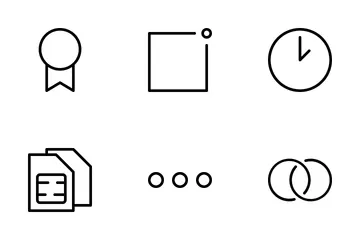 General Interface Icon Set Icon Pack