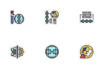 Genetic Engineering Icon Pack