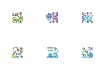 Genetic Engineering Icon Pack