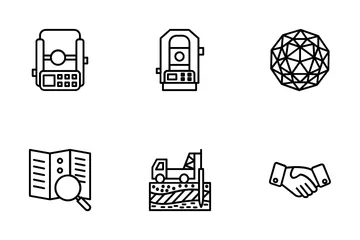 Geodetic Survey Icon Pack