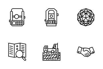 Geodetic Survey Icon Pack