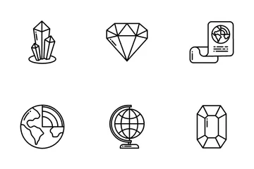 Geografia Pacote de Ícones