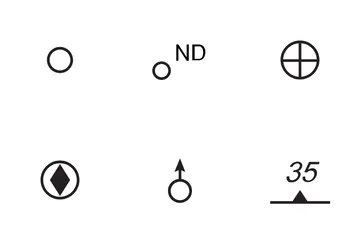 Geologic Map Icon Pack