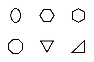 幾何学的形状 アイコンパック