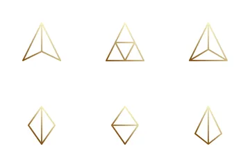 Geometric Triangle Icon Pack