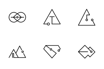 Geométrico Paquete de Iconos