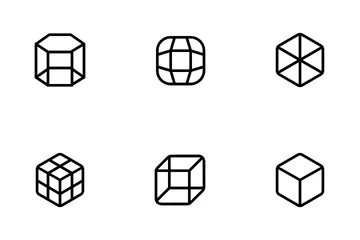 Geometrische Formen Symbolpack