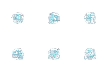 Geothermal Energy Icon Pack
