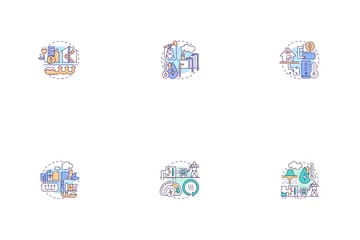 Geothermal Energy Icon Pack