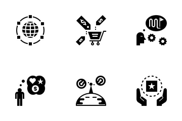 Gestão de produtos Icon Pack