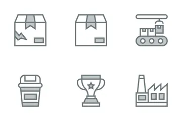 Gestão de produtos Pacote de Ícones