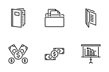 Geschäft Symbolpack