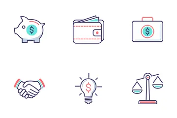 Geschäft Symbolpack